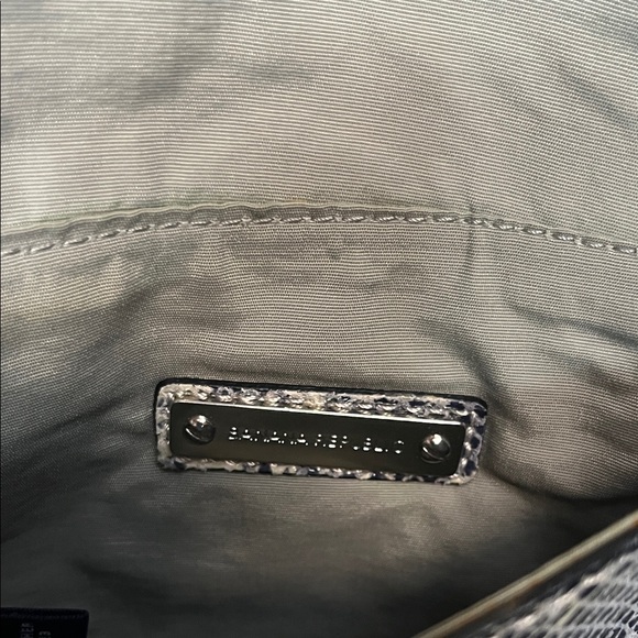 Banana Republic Snake Print Crossbody Bag with Chain Strap - Picture 3 of 3